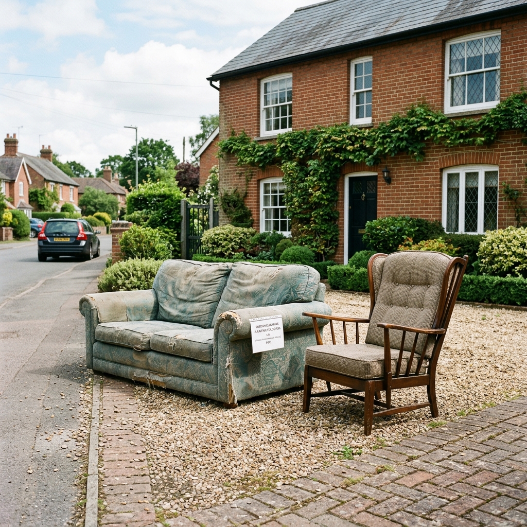 Bulky sofas, oak drawers, and cupboard removals